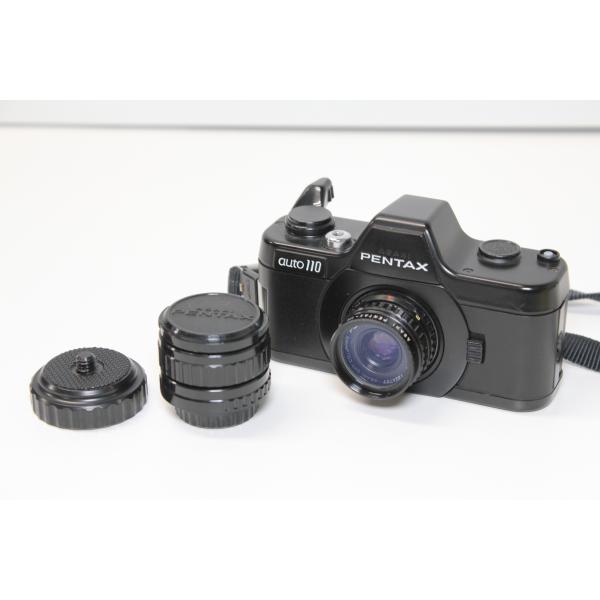 【現状品】PENTAX/AUTO 110/レンズ付き/ポケットカメラ/フィルム一眼レフ (5)