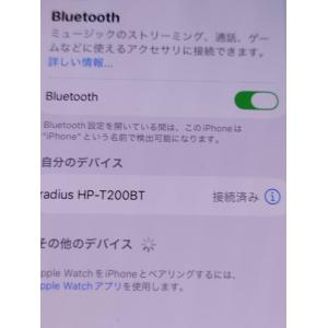 radius HP-T200BT/ワイヤレスイ...の詳細画像5