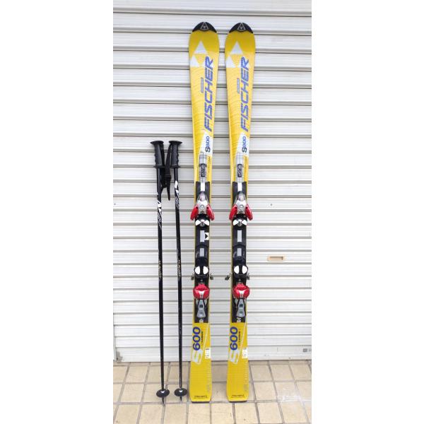 FISCHER SCENEO S600 160cm/スキー板/おまけポールセット！