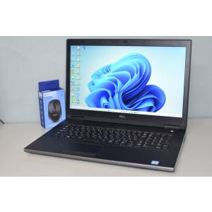 中古良品ノートパソコン Windows11+office DELL Precision 7730 高性能core i7-8550H/メモリ16GB/爆速SSD512GB/17.3インチ/WEBカメラ/無線｜computer-store