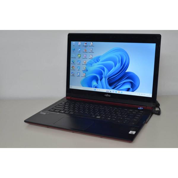 中古ノートパソコン 富士通 UH55/J Windows11+office 新品爆速SSD256GB...