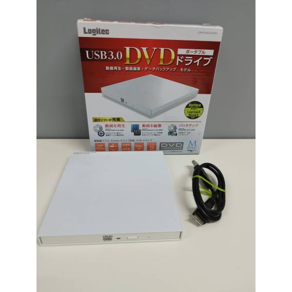 Logitec LDR-PUE8U3VWH ポータブルDVDドライブ