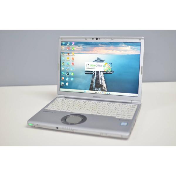 中古軽量ノートパソコン Panasonic CF-SV7J87VC core i7-8550U 爆速...