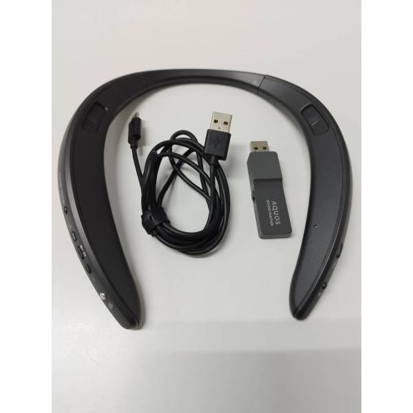 【良品】SHARP サウンドパートナー/AN-SS3/ワイヤレスネックスピーカー