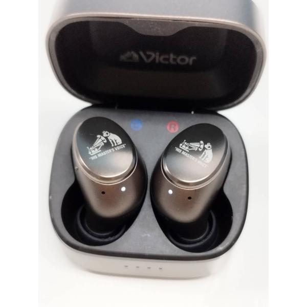 【良品】Victor HA-FX550T/ワイヤレスイヤホン/ブロンズ