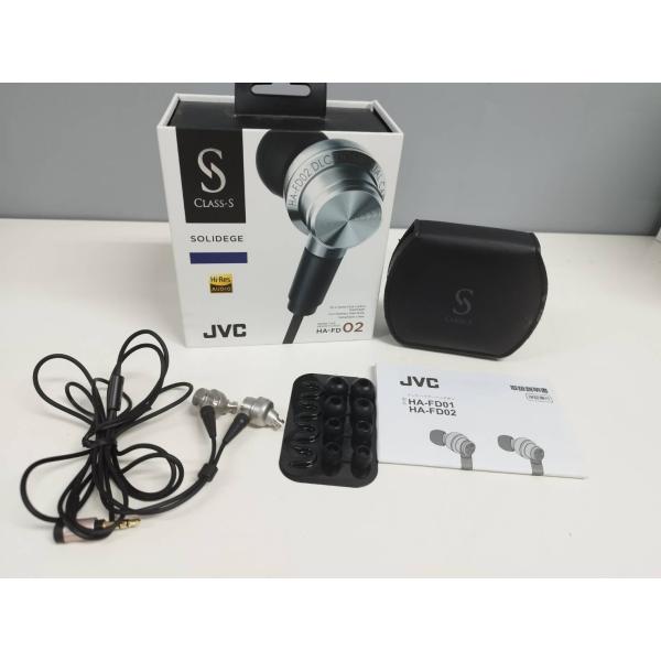 【良品】JVC SOLIDEGE HA-FD02/インナーイヤーヘッドホン