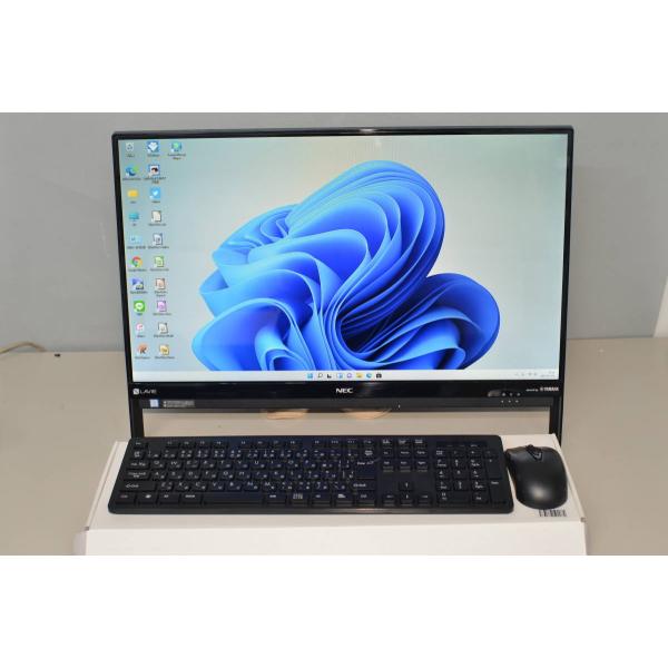 中古良品 一体型パソコン 最新Windows11+office NEC PC-GD254UCAA 高...