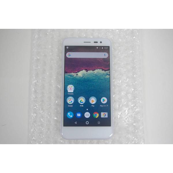 ★ 中古美品 ★ SHARP android one 507SH ホワイト　