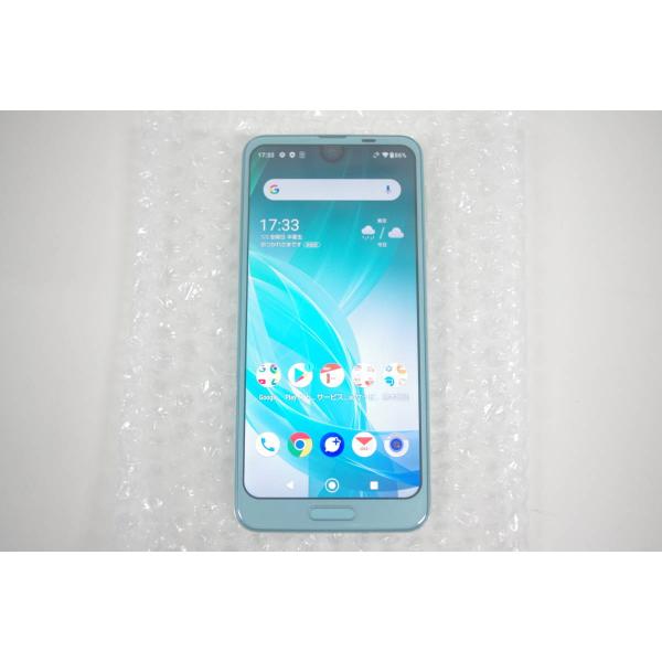 中古　SHARP AQUOS　SHV42　アクアマリン 64GB