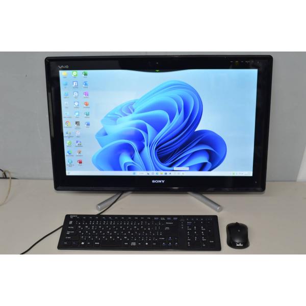 一体型パソコン 最新Windows11+office SONY VPCL21AFJ core i7-...