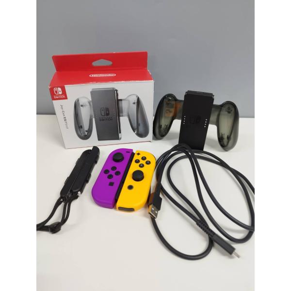 【良品】Nintendo Switch Joy-Conセット！おまけグリップ付き！