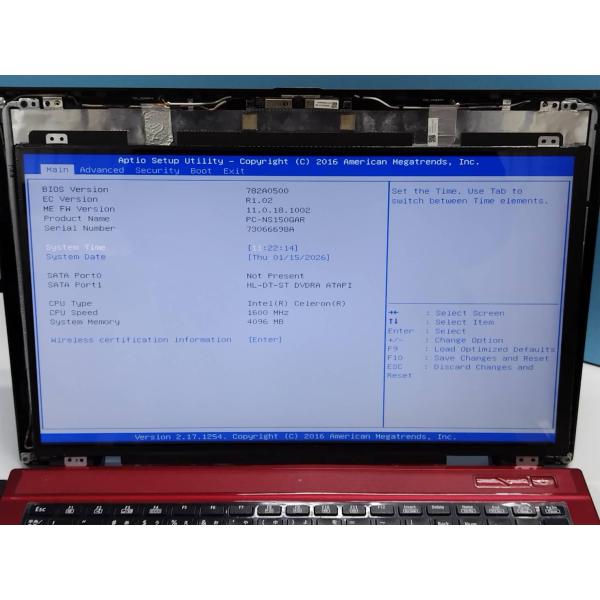 LG Display 液晶パネル LP156WHB(TP)(G1) 15.6インチ/光沢/30ピン