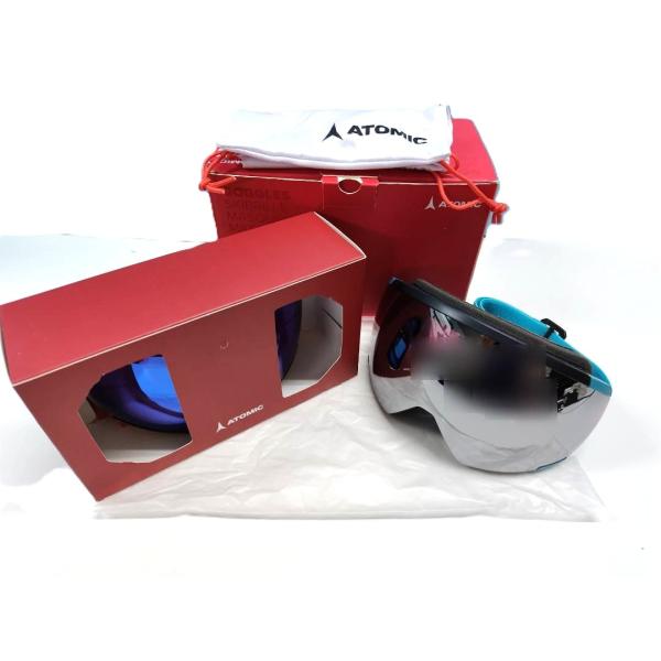 【未使用に近い】ATOMIC REDSTER HD ゴーグル TEAL BLUE (AN510638...