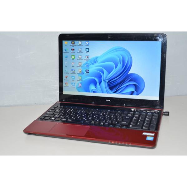 中古ノートパソコン Windows11+office 新品爆速SSD250GB NEC LS150/...