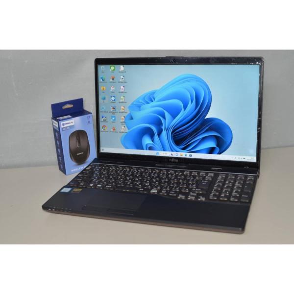 最新Windows11+office 富士通 WA3/B3 高性能 i7-8550U/メモリ8GB/...