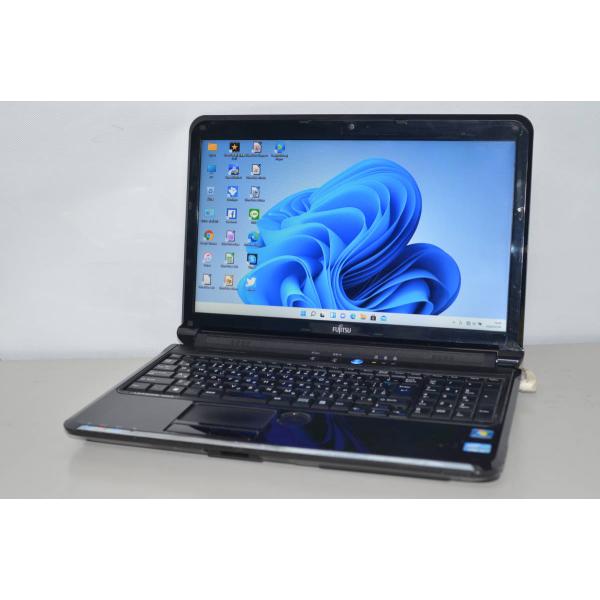 最新Windows11+office 爆速新品SSD256GB 富士通 LIFEBOOK AH56/...