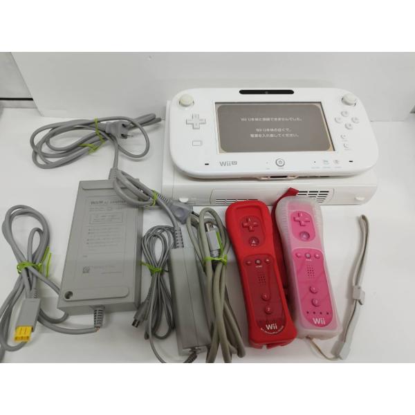 【現状品】Nintendo Wii U/WUP-001/WUP-010/本体セット！