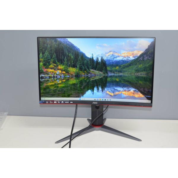 中古良品 AOC C24G2/11 23.6型曲面ゲーミングモニター 確認済
