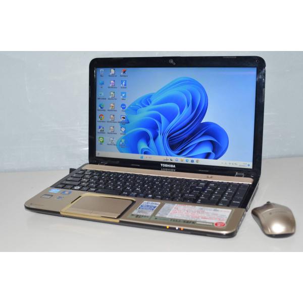 中古ノートパソコン Windows11+office 爆速SSD512GB 東芝 T552/58FK...