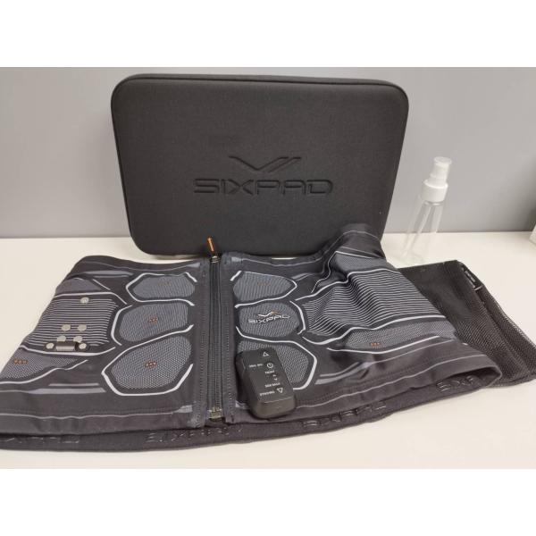 【良品】SIXPAD パワースーツ コアベルト/Lサイズ/ブラック〈HOME GYM対応モデル〉