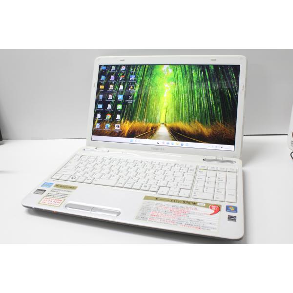【中古ノートPC】東芝〈dynabook T351/57CW〉Intel Core i5/SSD25...