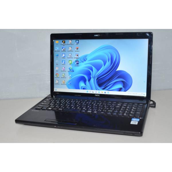中古良品ノートパソコン Windows11+office NEC VJ22LF-F core i3-...