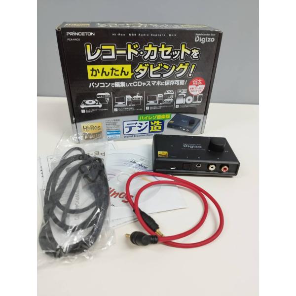【美品】PRiNCETON Digizo/PCA-HACU/USBハイレゾオーディオキャプチャーユニ...