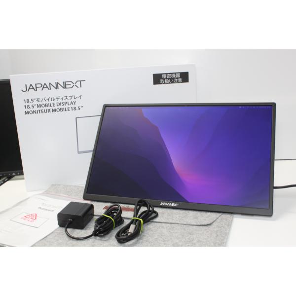 JAPANNEXT/フルHDモバイルモニター/JN-MD-185IPS120FHDR/18.5インチ...