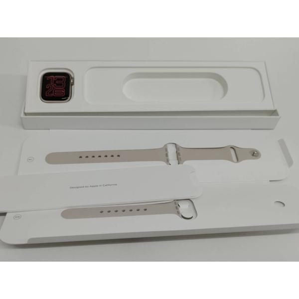 Apple Watch SE 第2世代/GPS/40mm/A2722/スターライト〈MNJP3J/A...