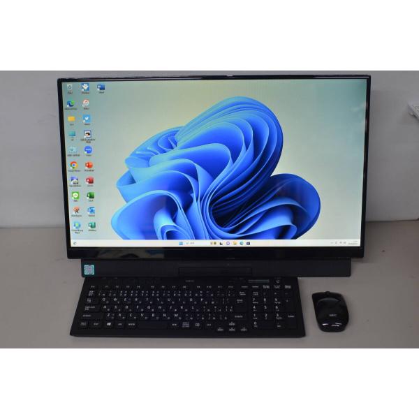 中古良品一体型パソコン Windows11+office NEC DA600/M Core i7-8...