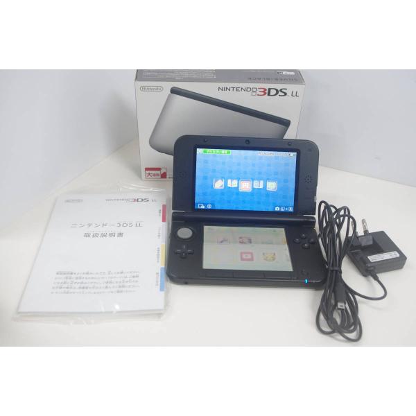 Nintendo 3DS LL/シルバー×ブラック