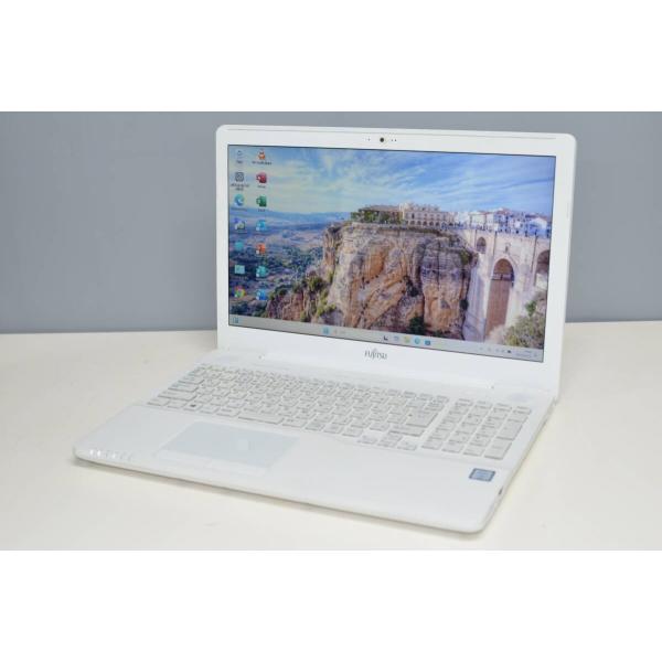 中古ノートパソコン 富士通 AH50/A3 Windows11+office 新品爆速SSD480G...