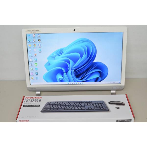 一体型パソコン 最新Windows11+office 東芝 D61/54MW core i7-471...