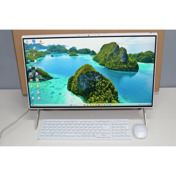 中古良品一体型パソコン 富士通 F55-K1 Windows11+office Core i5-12...