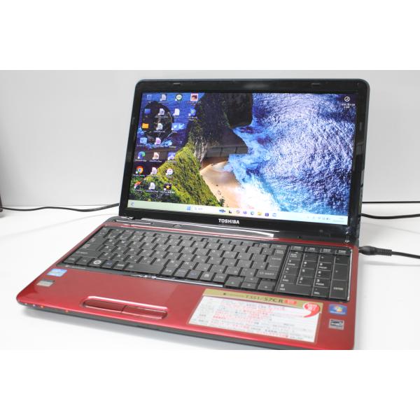 【中古ノートPC】東芝〈dynabook T351/57CR〉Intel Core i5/SSD25...