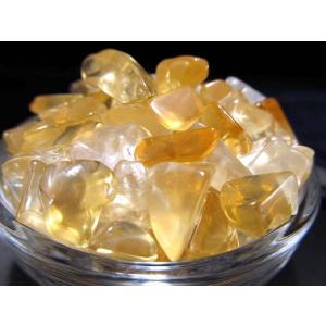 中粒タイプ シトリン さざれ 約200g 約5mm-18mm 幸運・商売繁盛の石 パワーストーン サザレ石 ブラジル産 sa-p パワーストーン 天然石