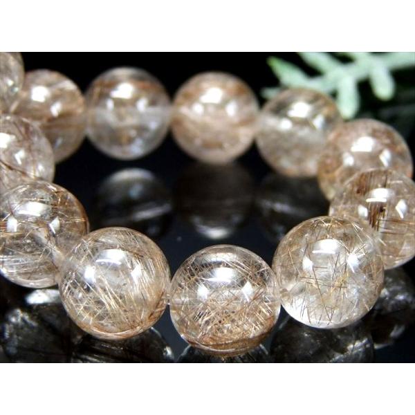 極上透明 4A シルバールチルクォーツ ブレスレット 10mm-10.5mm×19珠 煌き抜群 繊細...