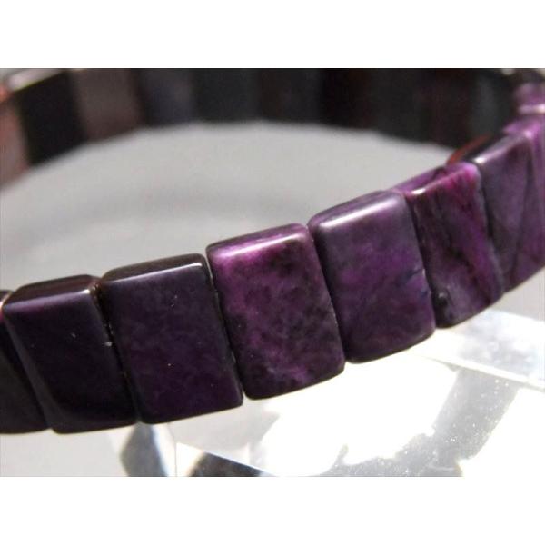 スギライトバングル型ブレスレット 幅約10mm 三大ヒーリングストーンの一つ 日本人に縁のある石 杉...