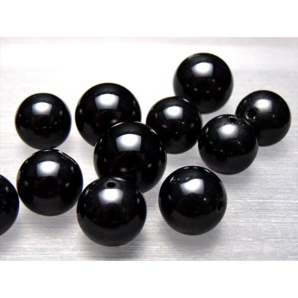 1粒売り 天然チベットモリオン 黒水晶 AAAA黒水晶 約14mm 黒水晶 天然石 チベット産 tu...