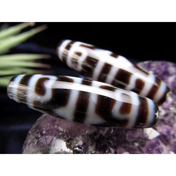 A至純天珠 虎牙蓮花天珠(こがれんかてんじゅ) サイズ：約37ミリ 1個売り 極上 天然石 ビーズ ...