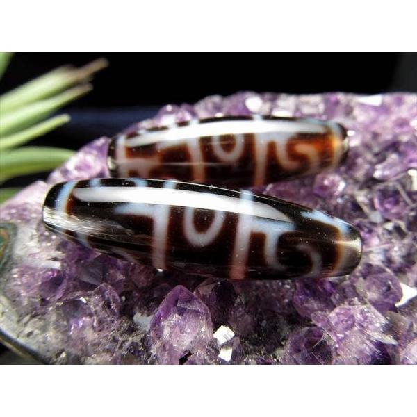 A至純天珠 蓮師法器天珠 れんしほうきてんじゅ サイズ:約37ミリ 1個売り 極上 天然石 ビーズ ...