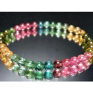ブレスレット ラベンダーカラー マーブルスコロライト 10.5mm-11mm×19