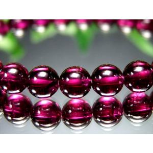 一生もの S級 ロードライトガーネット ブレスレット 7mm-7.5mm×27珠