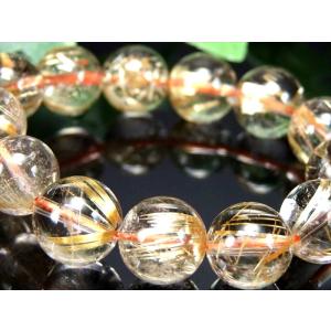 1点物】濃密に宿る猫の瞳 ゴールドタイチンルチルクォーツ 9.5mm