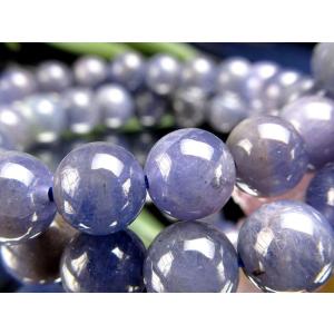 AA+ タンザナイト ブレスレット 約7mm-7.5mm×26珠前後 神秘的ブルー&amp;バイオレットカラー 運気改善・導きの石 お買い得価格 タンザニア産 パワーストーン