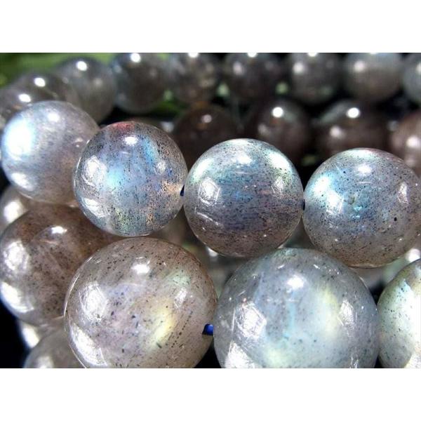 AA+ レインボーラブラドライト 曹灰長石 ブレスレット 約9mm-9.5mm×21珠前後 ラブラド...