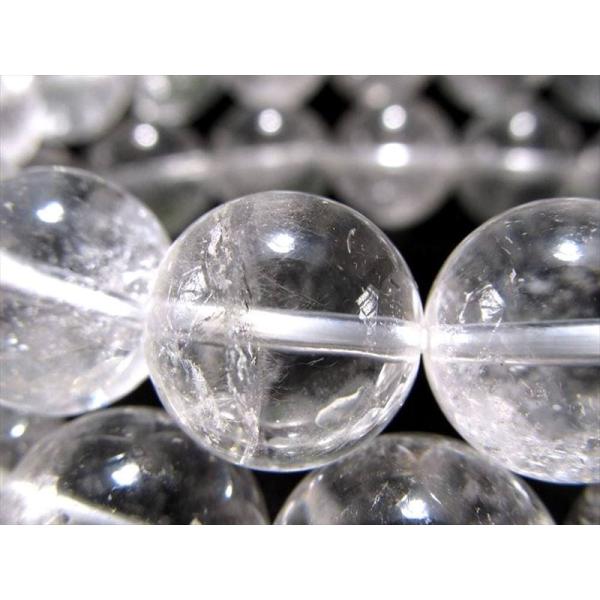 今だけ特価 サインジ産水晶ブレスレット 約14mm-15mm×15珠前後 シュワっと広がる ヒマラヤ...