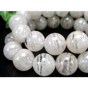 大特価 AA+ 千層ホワイトガーデンファントムクォーツ ブレスレット 13.5mm-14mm×16珠前後 正統派千層ガーデン 正財・長寿をもたらす守り石