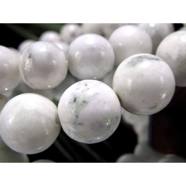 世界最古の翡翠 糸魚川翡翠 白翡翠 硬玉 ブレスレット 11.5mm-12mm×18珠前後 やわらか...