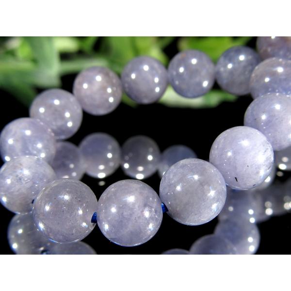 3A タンザナイト ブレスレット 5mm-5.5mm×32珠 20世紀の宝石 神秘的な魅惑のブルーパ...